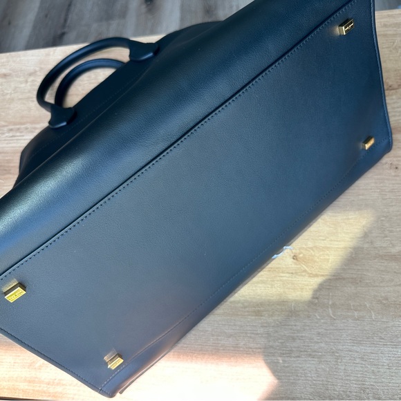 The Row Soft Margaux 15 Bag in Leather - Picture 9 of 16